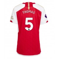 Ženski Nogometni dresi Arsenal Thomas Partey #5 Domači 2023-24 Kratek Rokav